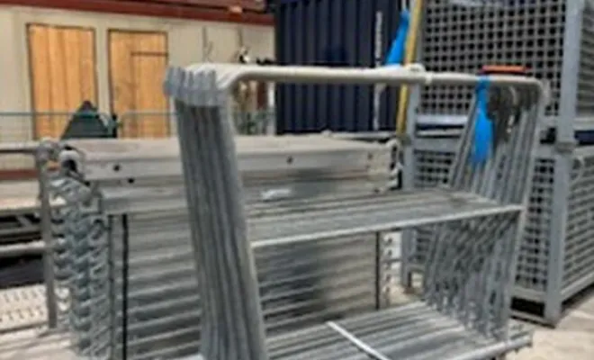 Nouveau matériel disponible : échafaudage idéal pour les retours de façade !, Le Port, ECHAF'O RUN
