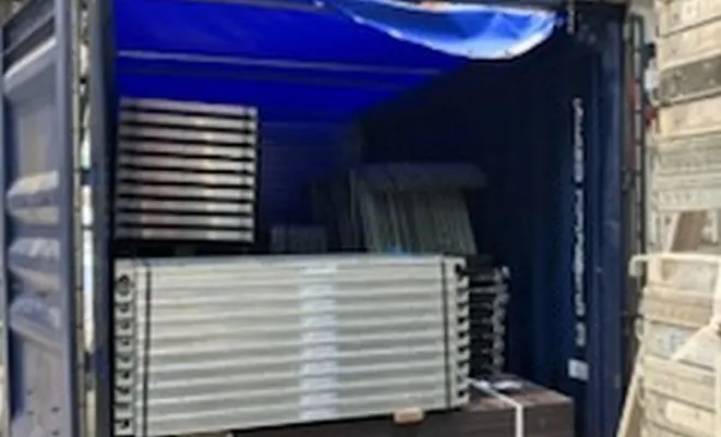 Nouveau matériel disponible : échafaudage idéal pour les retours de façade !, Le Port, ECHAF'O RUN